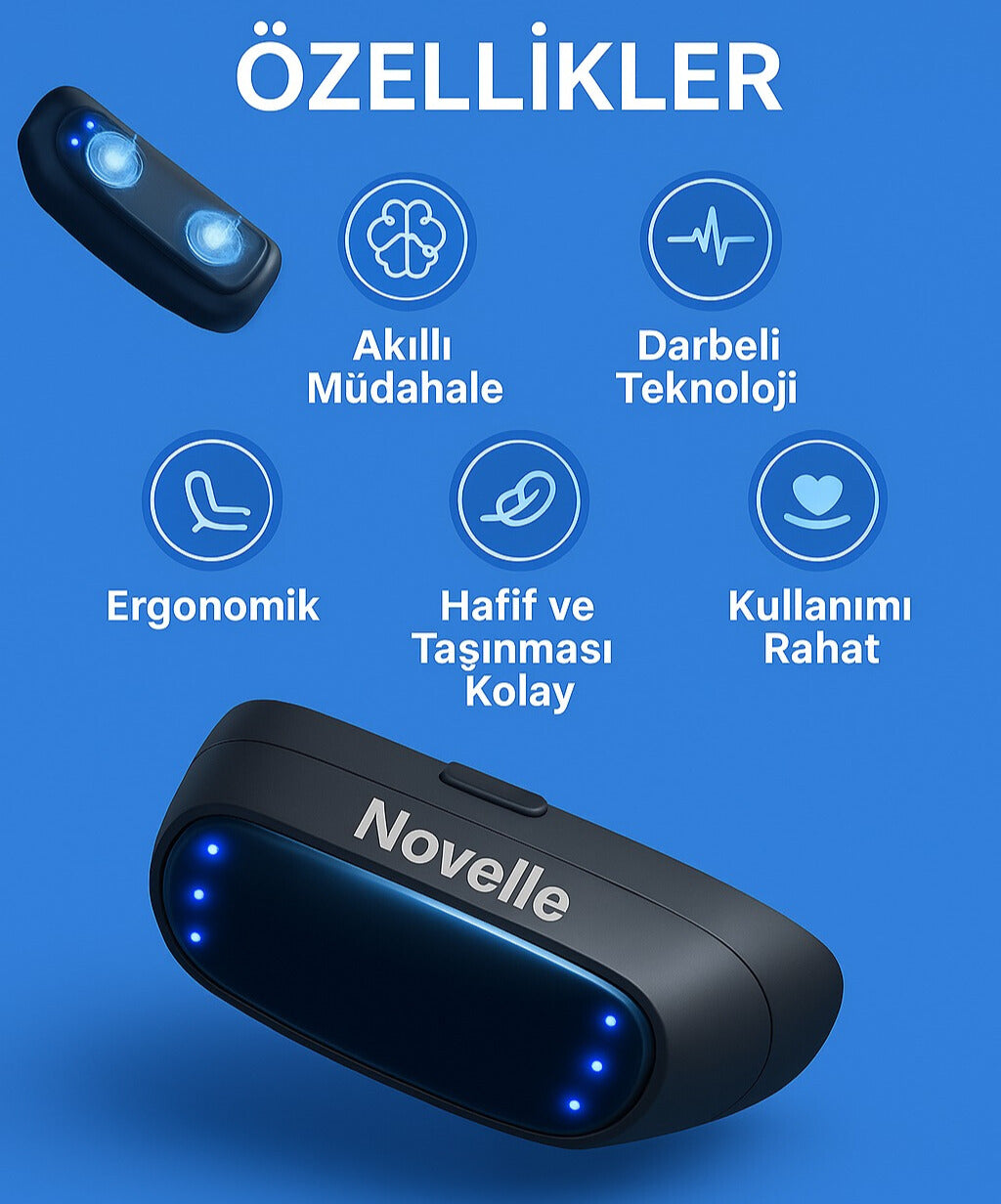 Novelle Horlama Önleyici Nörostimülasyon Cihazı SleepClear